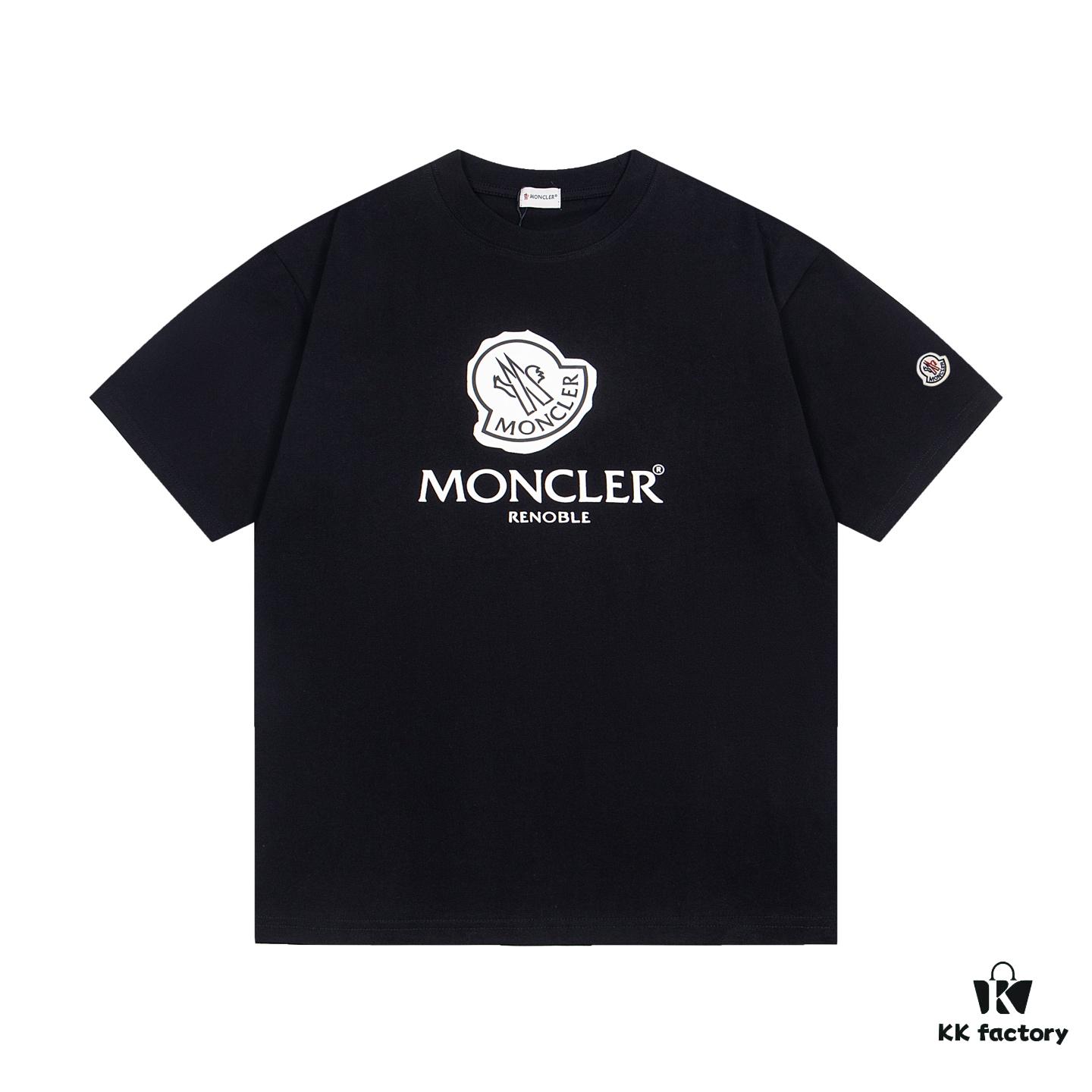 6931a21cccd8ab3d7af96315 Moncler Minimalist Letter Logo Print Short Sleeve T-Shirt