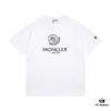 6931a21dccd8ab3d7af96320 Moncler Minimalist Letter Logo Print Short Sleeve T-Shirt