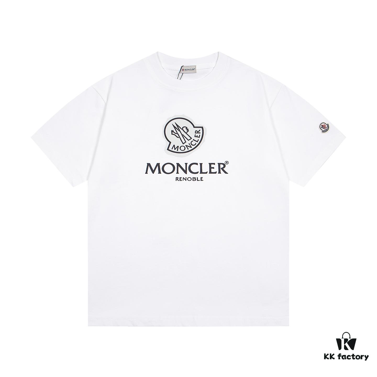 6931a21dccd8ab3d7af96320 Moncler Minimalist Letter Logo Print Short Sleeve T-Shirt