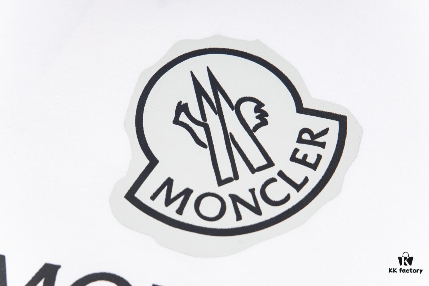 6931a21dccd8ab3d7af96323 Moncler Minimalist Letter Logo Print Short Sleeve T-Shirt
