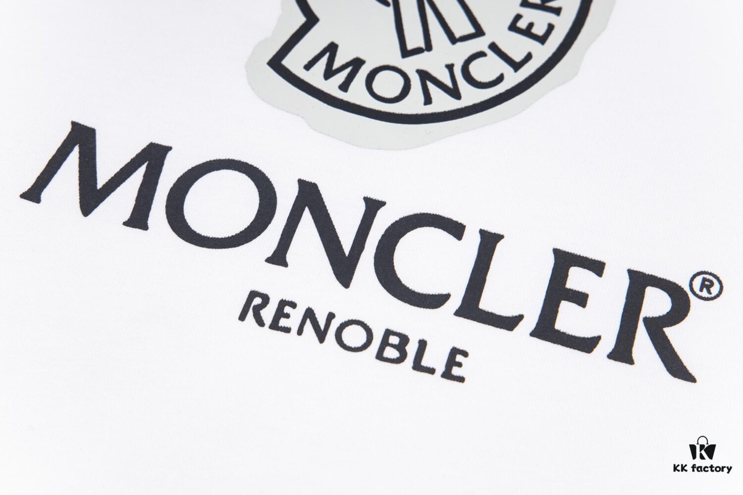 6931a21dccd8ab3d7af96325 Moncler Minimalist Letter Logo Print Short Sleeve T-Shirt