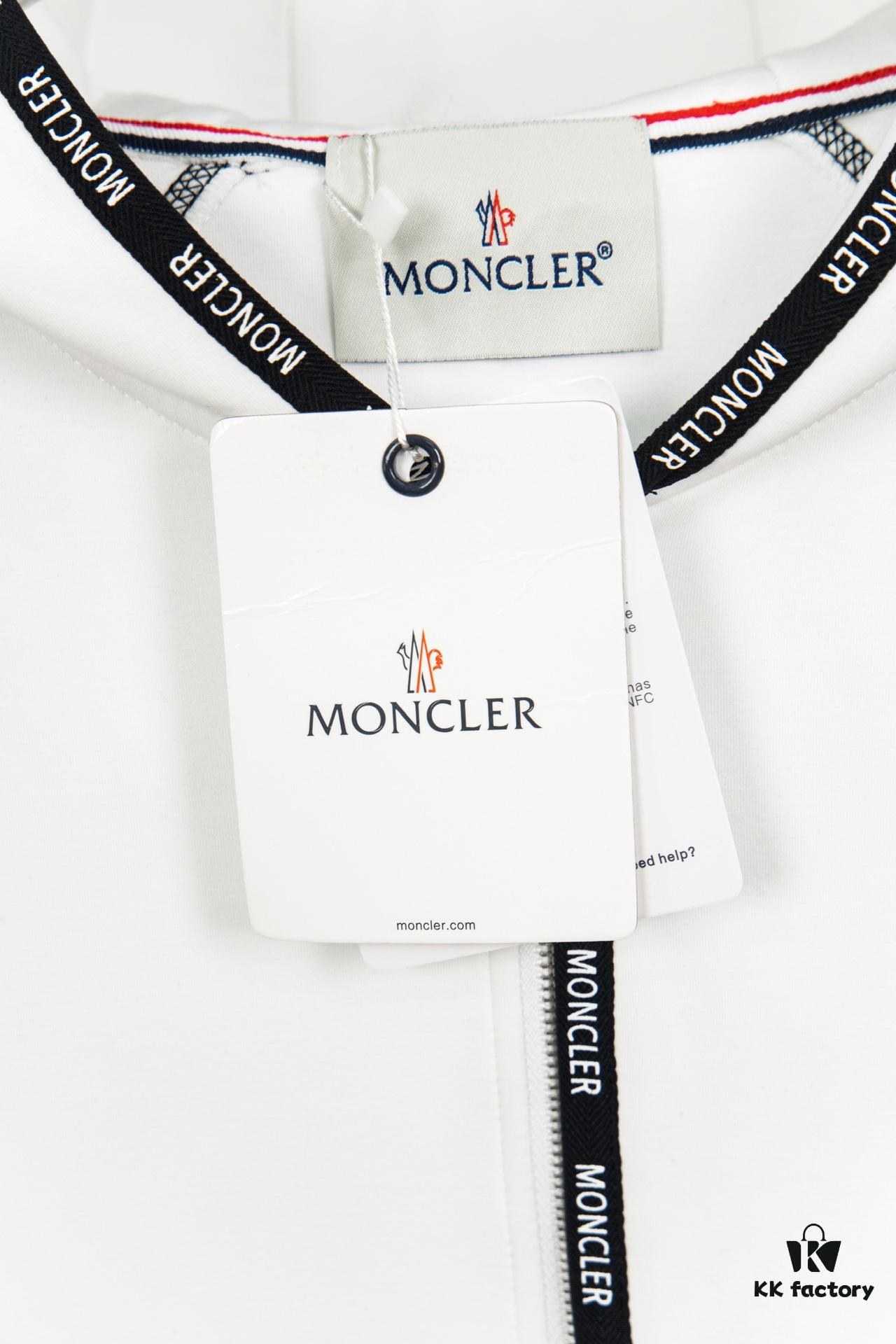 6931a21eccd8ab3d7af96332 Moncler 2024 Spring New Arrival Casual Jacket, High-End Quality, Premium Cotton Air Layer Fabric with Classic Logo Embroidered Trim