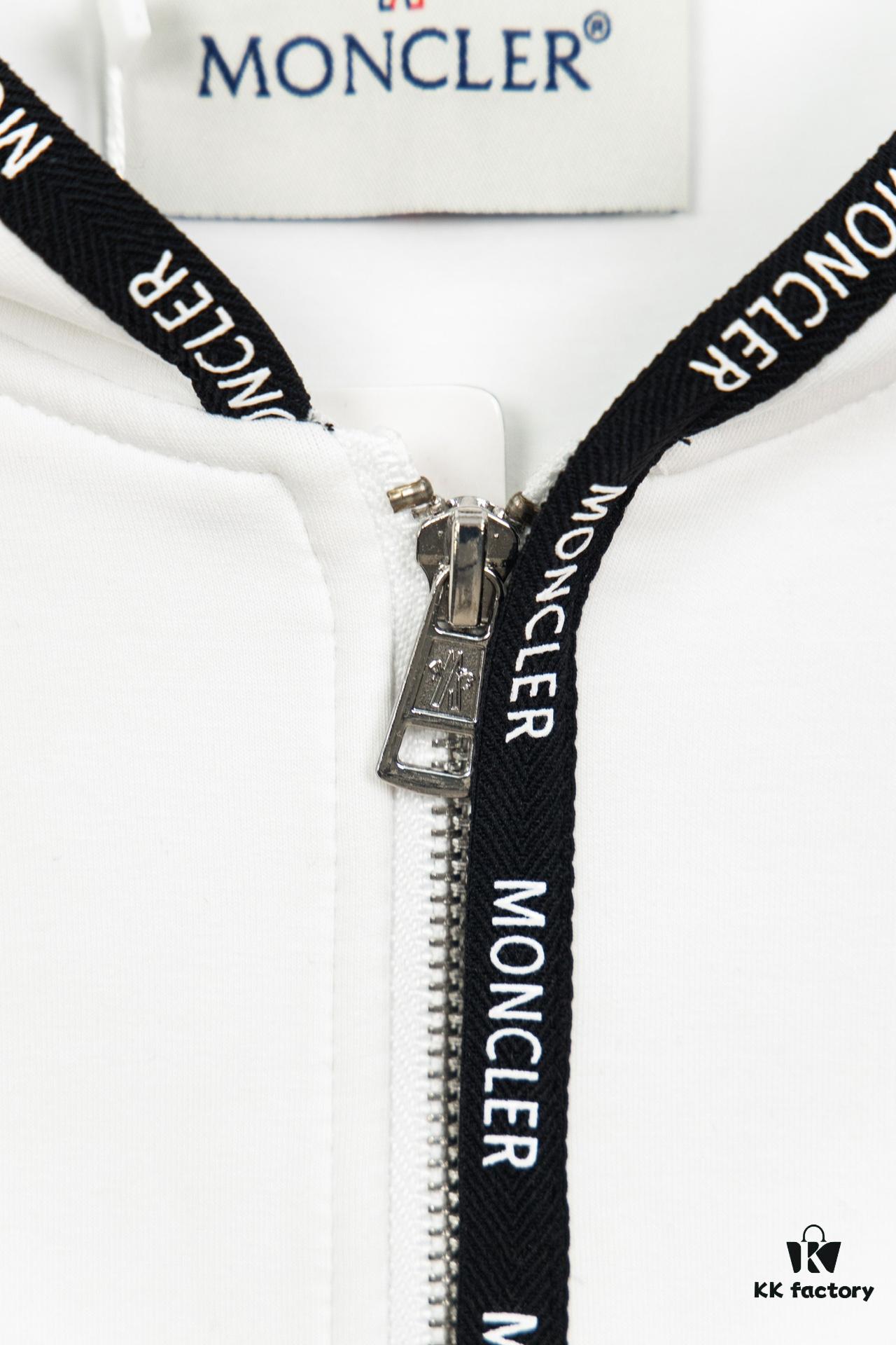6931a21eccd8ab3d7af96336 Moncler 2024 Spring New Arrival Casual Jacket, High-End Quality, Premium Cotton Air Layer Fabric with Classic Logo Embroidered Trim