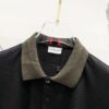 6931a222ccd8ab3d7af9637e MONCLER Turn-down Polo Shirt with Contrast Collar and Brand Logo Badge