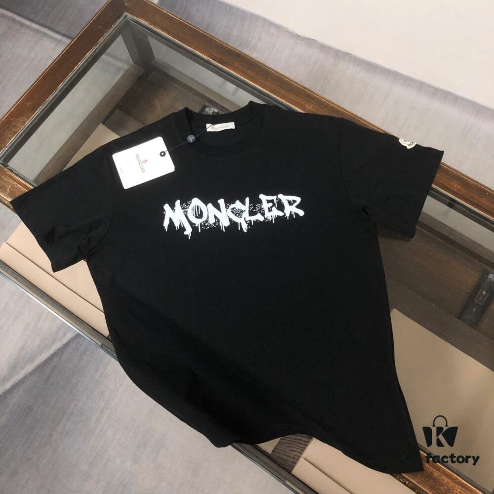 6931a229ccd8ab3d7af96411 MONCLER 25SS Summer New Arrival Crew Neck Short Sleeve T-Shirt
