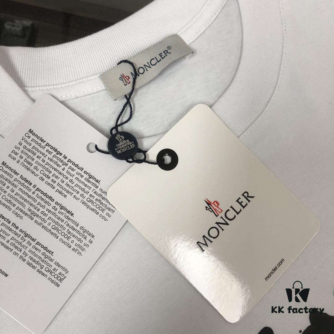6931a22accd8ab3d7af9641a MONCLER Men's 25SS Summer New Arrival Round Neck Short-Sleeve T-Shirt, 270g Premium Cotton Fabric, Slim Fit Design, High-Quality Craftsmanship, Breathable and Stylish Essential Wardrobe Piece