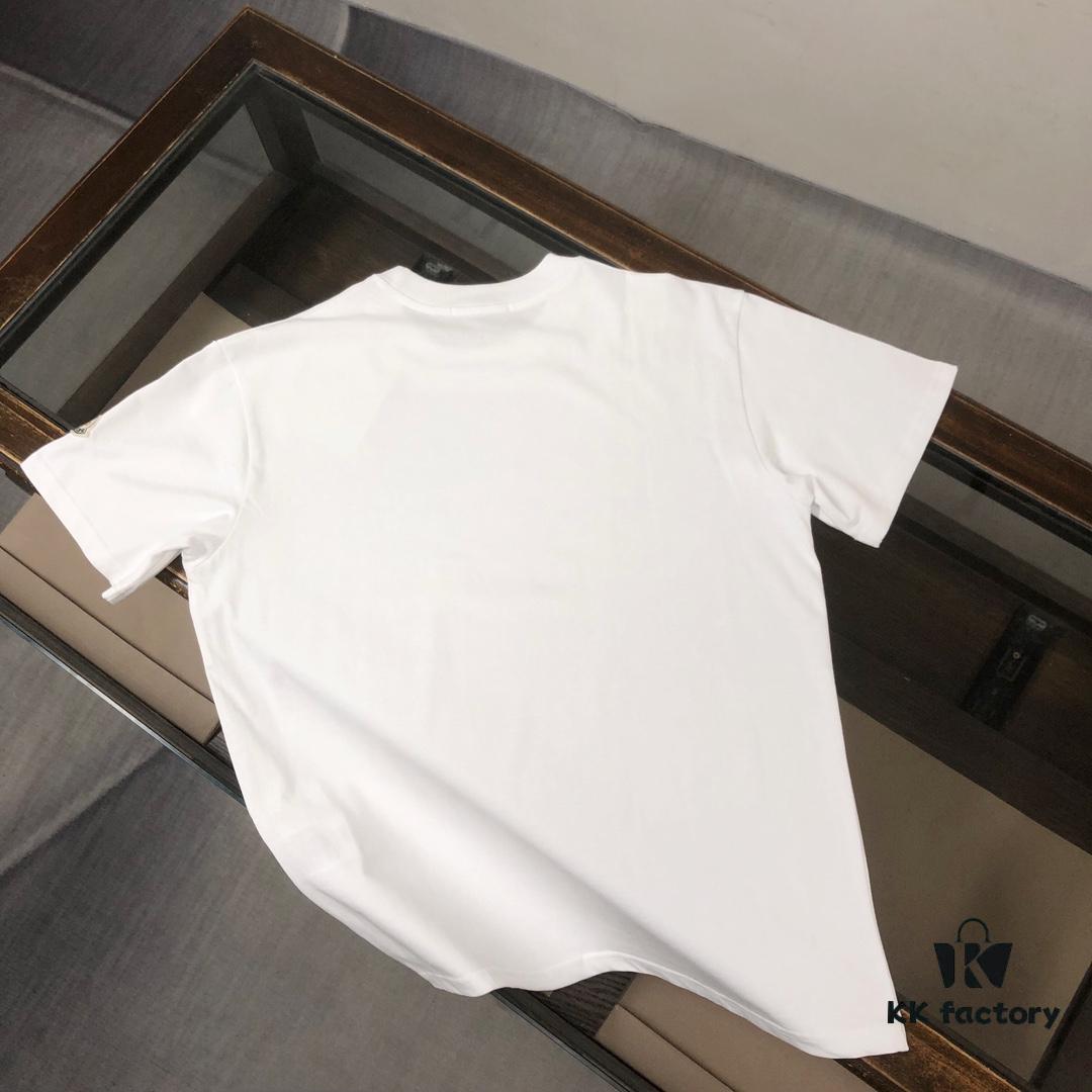 6931a22accd8ab3d7af9641e MONCLER Men's 25SS Summer New Arrival Round Neck Short-Sleeve T-Shirt, 270g Premium Cotton Fabric, Slim Fit Design, High-Quality Craftsmanship, Breathable and Stylish Essential Wardrobe Piece