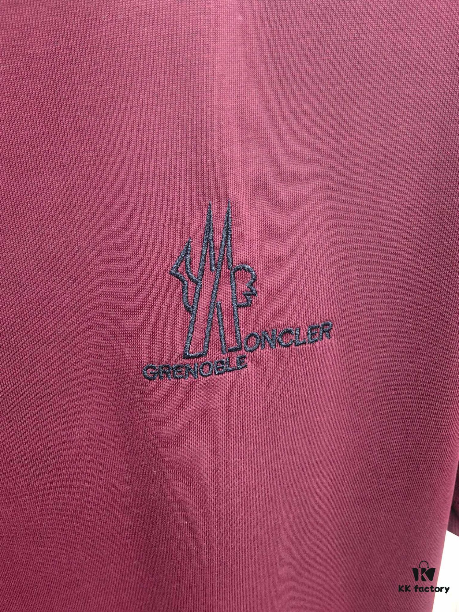6931a22bccd8ab3d7af9642f Mon*cle MO*cler (Embroidered Top Version, Different from Standard Stock) Short Sleeve T-Shirt