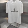 6931a22cccd8ab3d7af96448 Mon*cle MO*CLER Embroidered Premium Version Short Sleeve T-Shirt