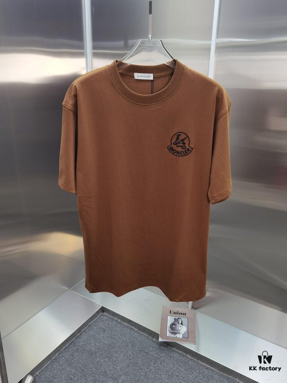6931a22cccd8ab3d7af9644e Mon*cle MO*CLER (Embroidered Top-tier Version, Different from Standard Stock) Short Sleeve T-Shirt