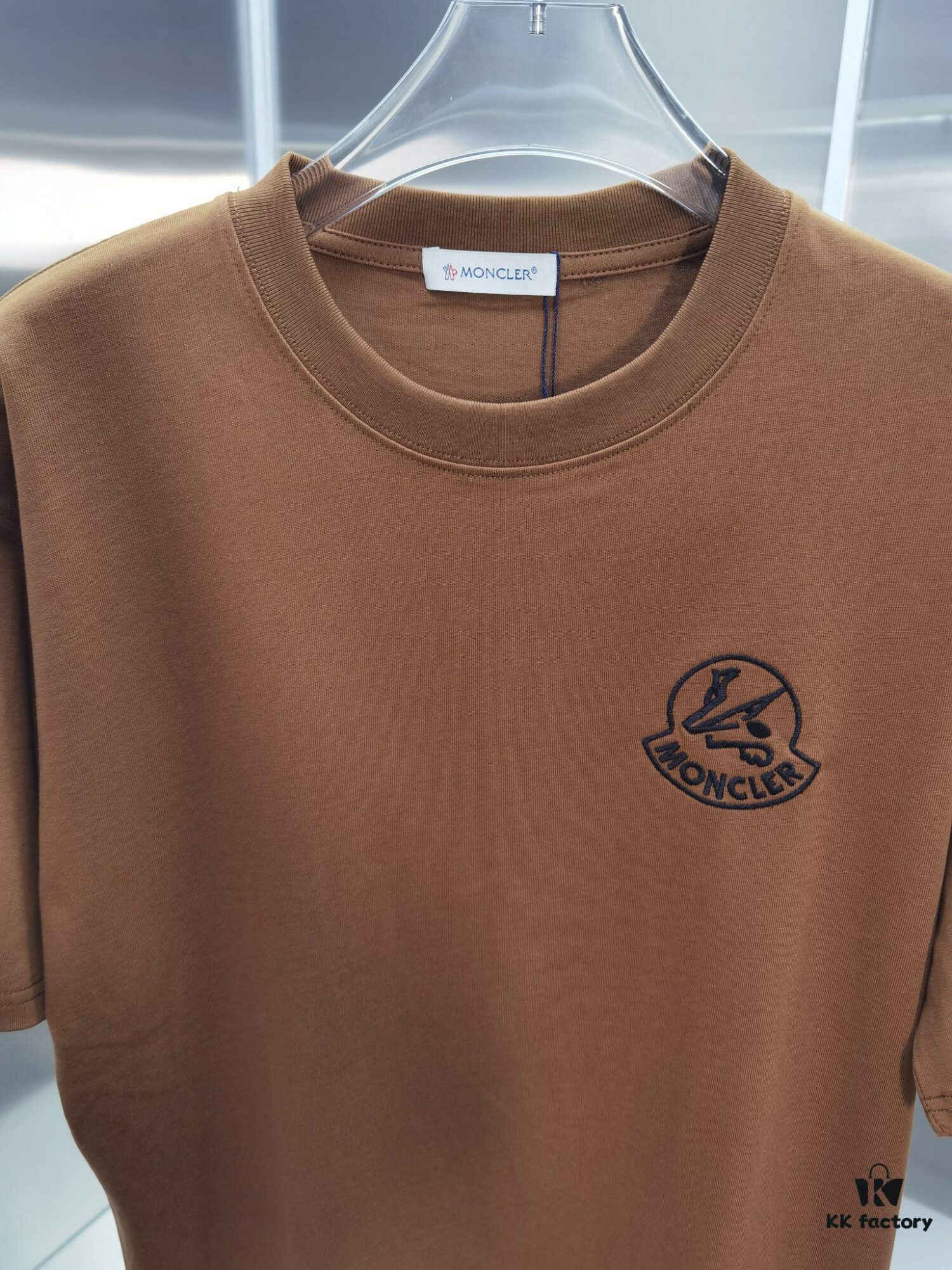 6931a22cccd8ab3d7af96451 Mon*cle MO*CLER (Embroidered Top-tier Version, Different from Standard Stock) Short Sleeve T-Shirt