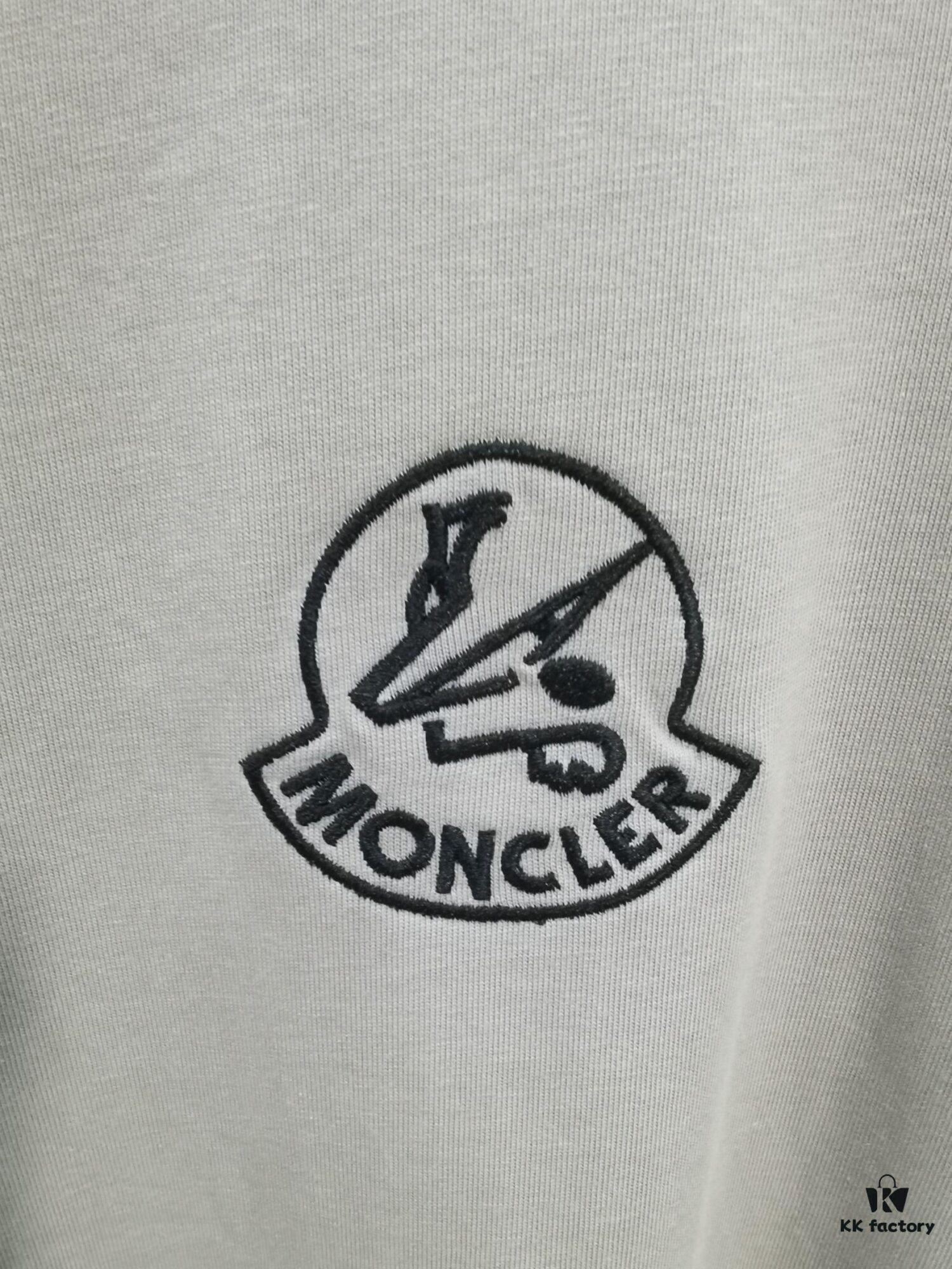 6931a22dccd8ab3d7af96458 Mon*cle MO*CLER Short Sleeve T-Shirt (Embroidered Premium Version, Distinct from Standard Stock)