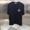 6931a22dccd8ab3d7af96459 Mon*cle MO*CLER Embroidered Premium Version Short Sleeve T-Shirt