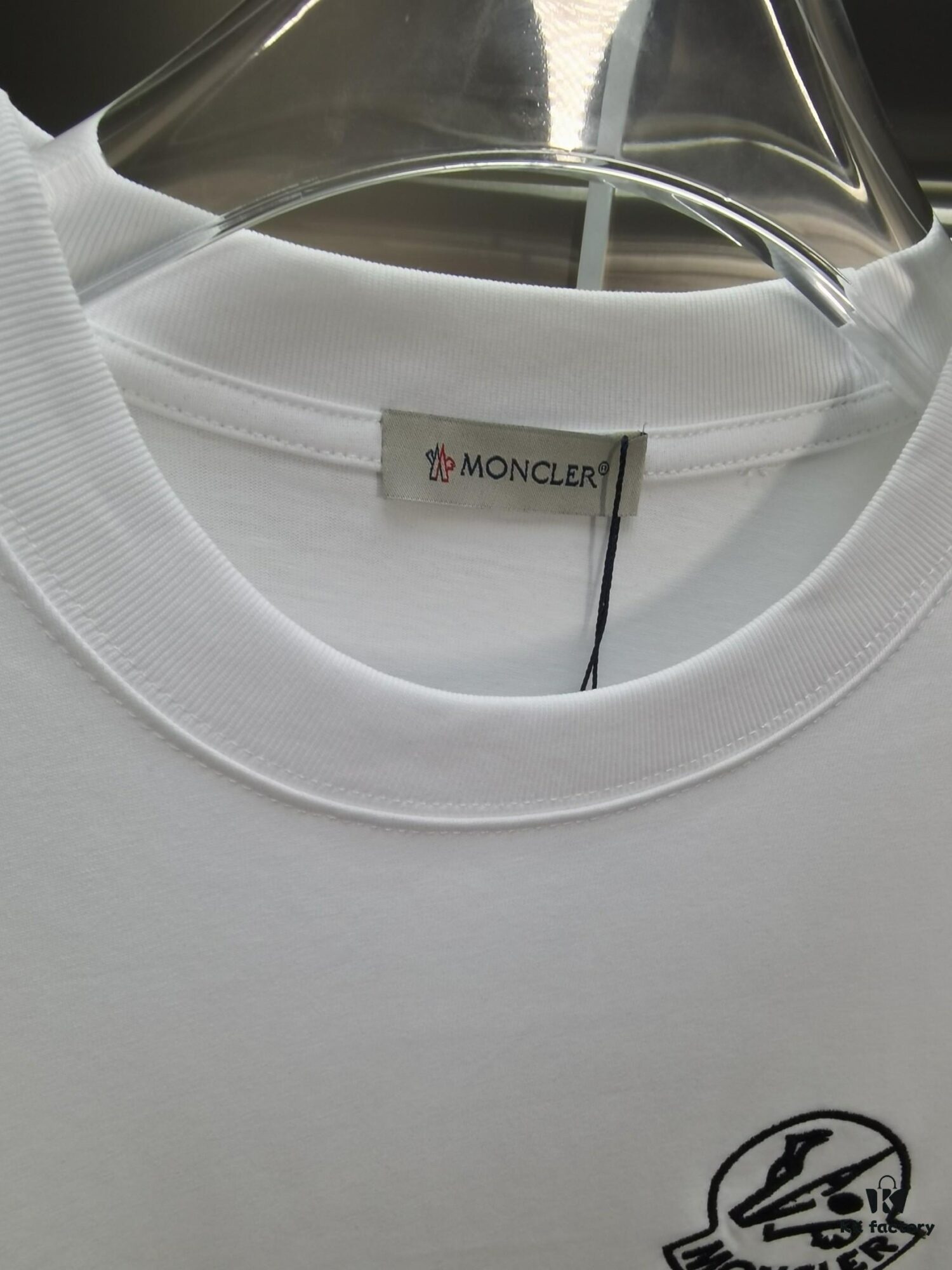 6931a22dccd8ab3d7af96461 Mon*cle MO*CLER (Embroidered Top-tier Version, Distinguished from Standard Stock) Short Sleeve T-Shirt