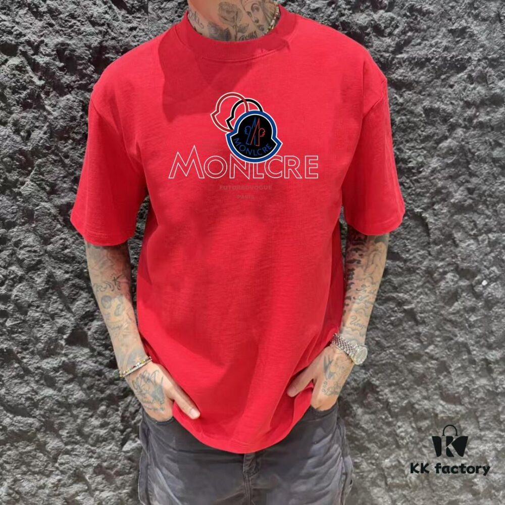 6931a232ccd8ab3d7af9647b MON Mochi 25SS Master-Designed Brand New Fashion Print Round-Neck Short-Sleeve T-Shirt, Spring and Summer Latest Collection, OS Drop-Shoulder Fit, 300g Full Cotton, Stylish and Unique, Extremely Versatile and Attractive, Unisex Essential Wear, Complete with Hang Tag, Label, and Washed Mark