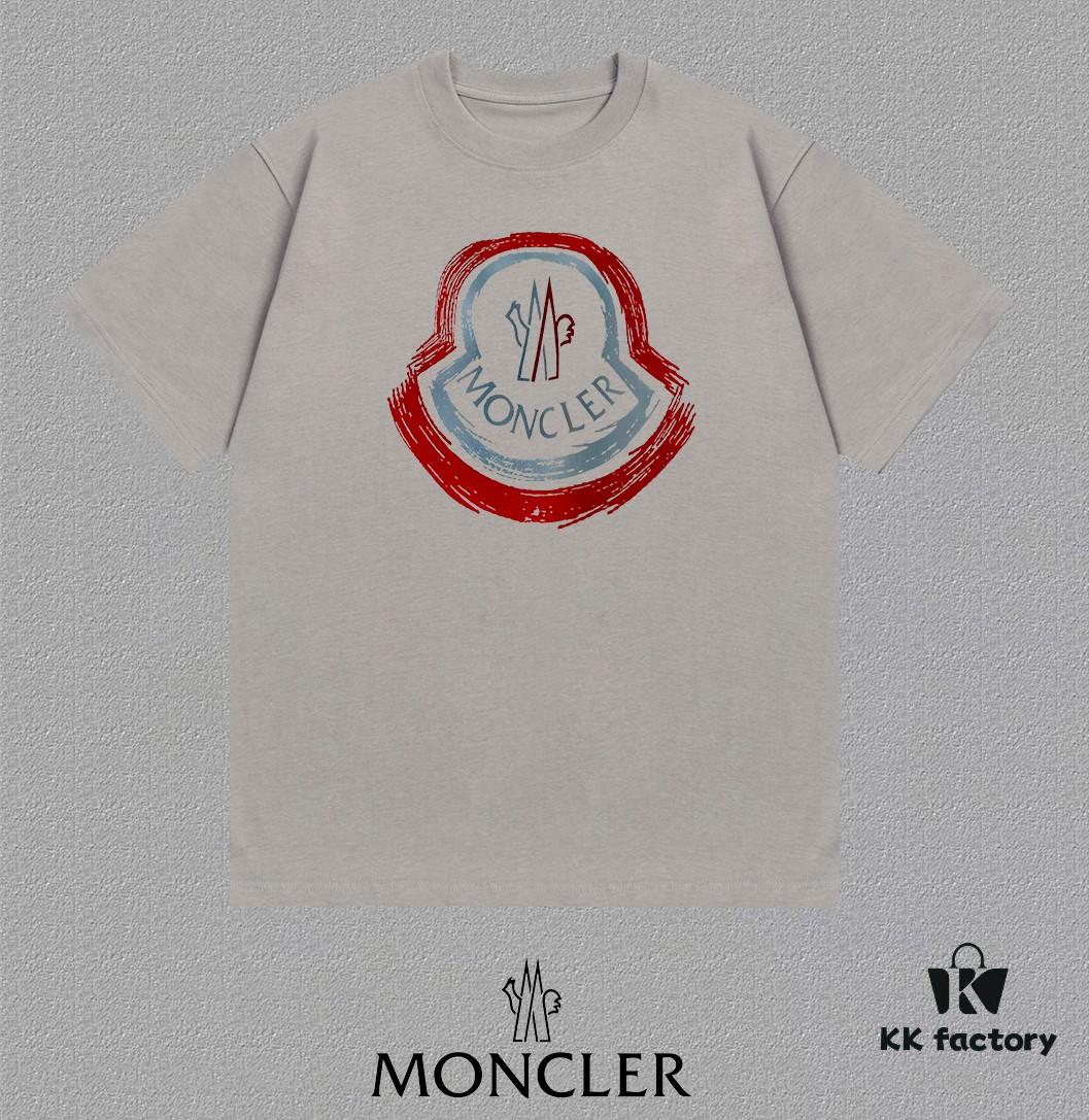 6931a234ccd8ab3d7af96487 MON MONTREAL 25SS New Arrival Designer-Crafted Brand Print Round-Neck Short-Sleeve T-Shirt
