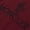 6931a23accd8ab3d7af964af Moncler Embroidered Short Sleeve T-Shirt (Top Quality Version, Different from Standard Stock)