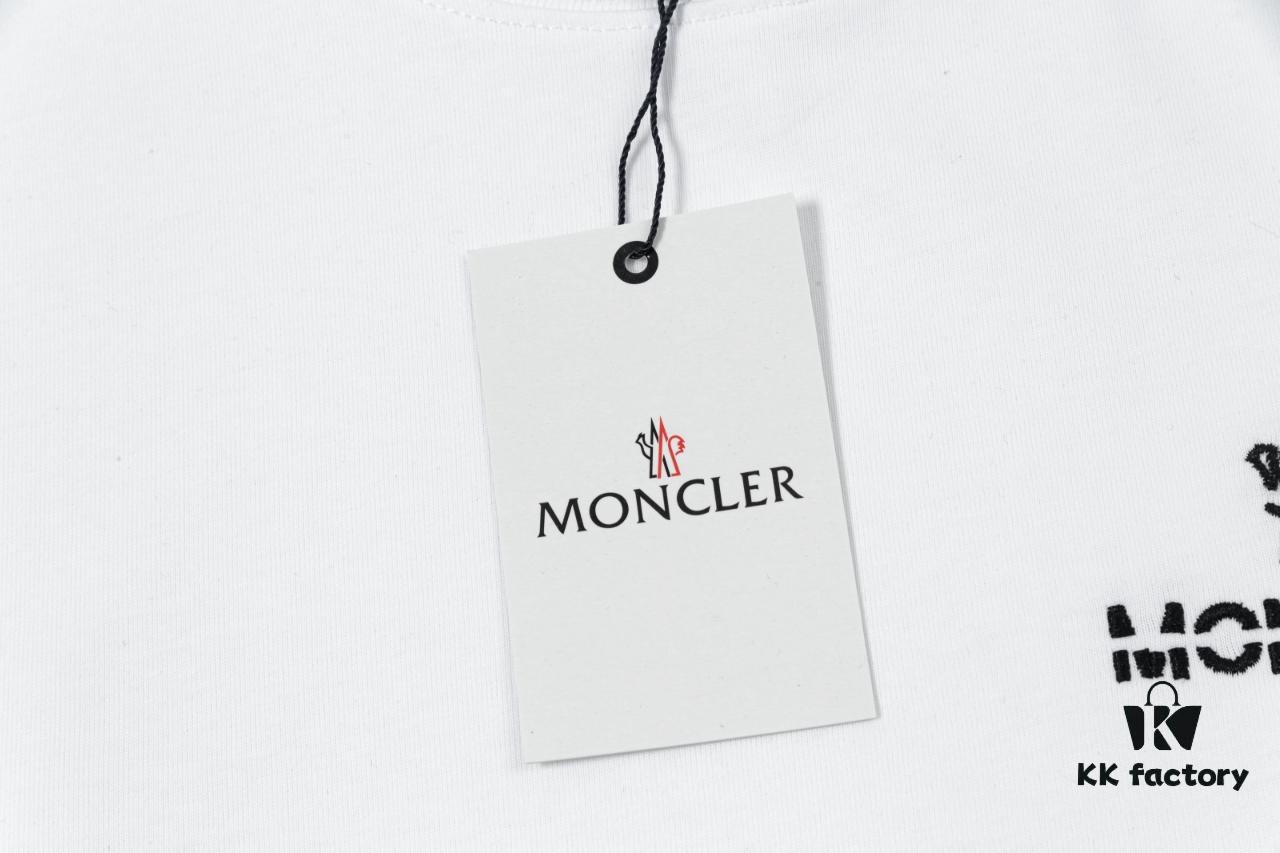 6931a23bccd8ab3d7af964c7 Mon*cle MO*CLER Short Sleeve T-Shirt (Embroidered Premium Version, Different from Standard Stock)