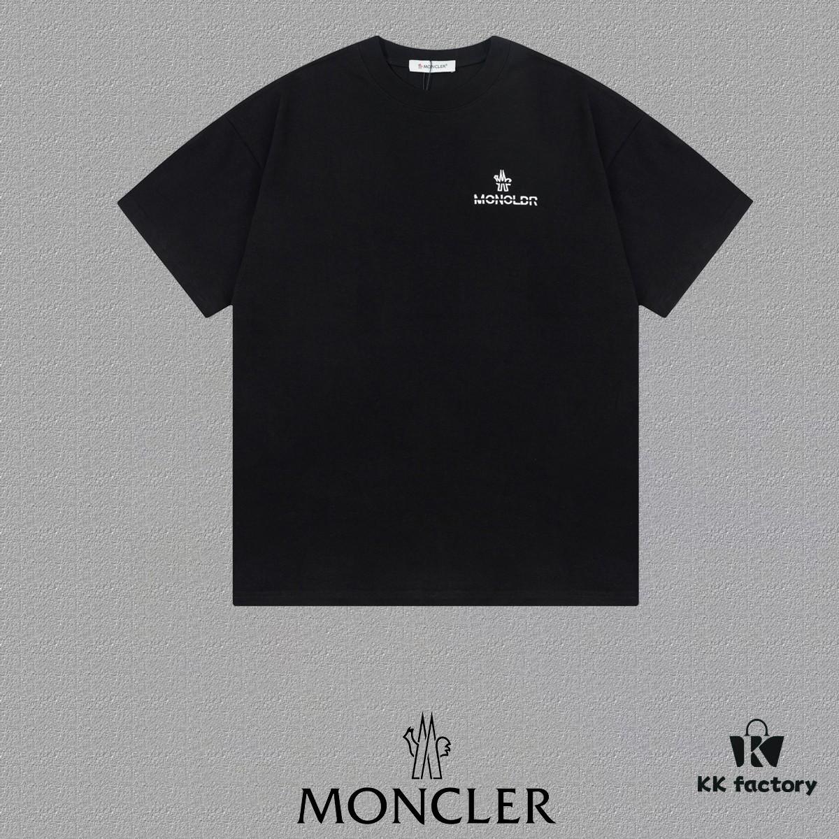 6931a23bccd8ab3d7af964cb Mon*cle MO*CLER Embroidered Premium Version Short Sleeve T-Shirt