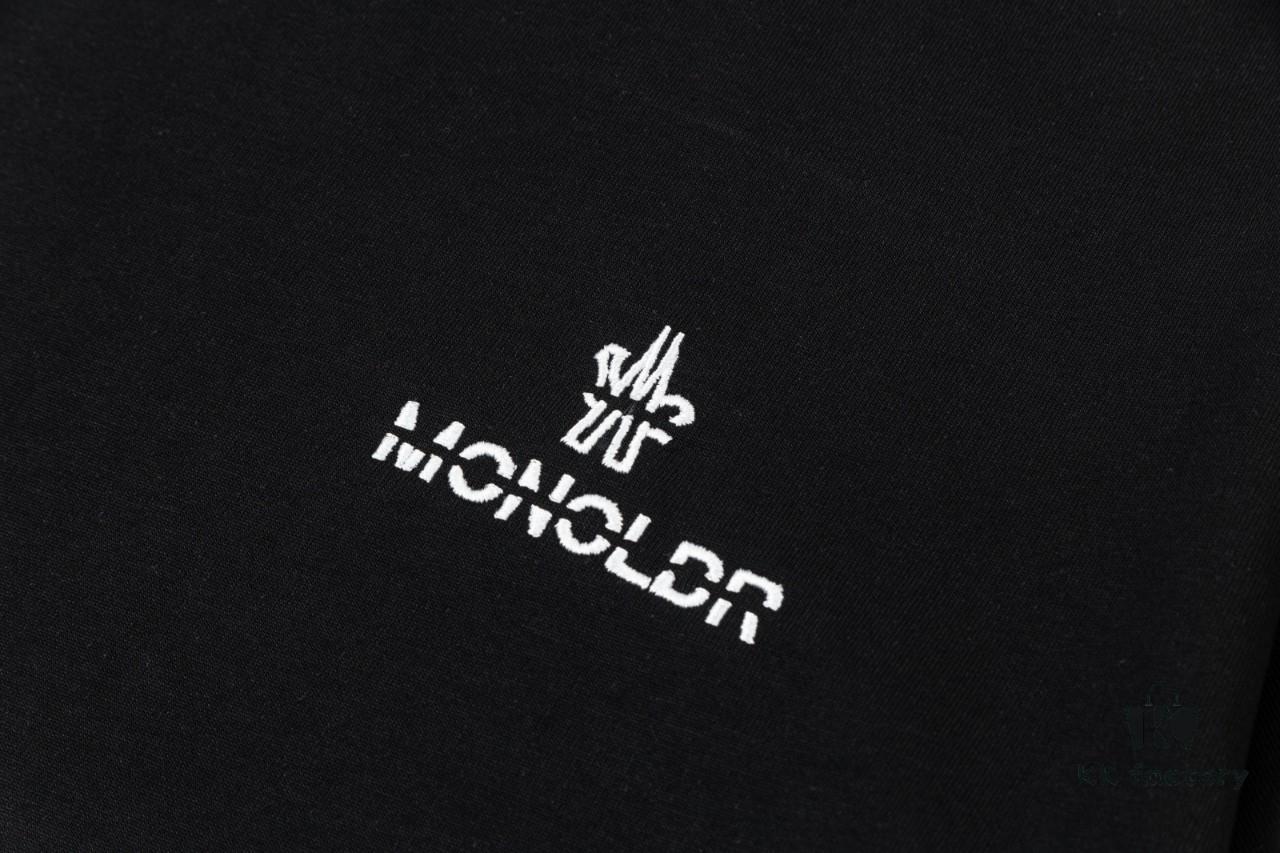 6931a23cccd8ab3d7af964ce Mon*cle MO*CLER Embroidered Premium Version Short Sleeve T-Shirt