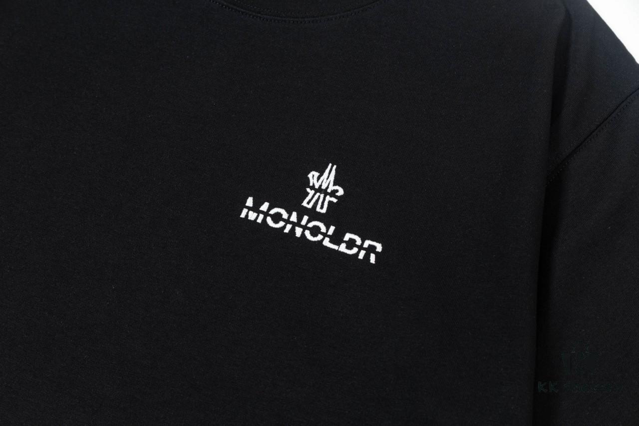 6931a23cccd8ab3d7af964cf Mon*cle MO*CLER Embroidered Premium Version Short Sleeve T-Shirt