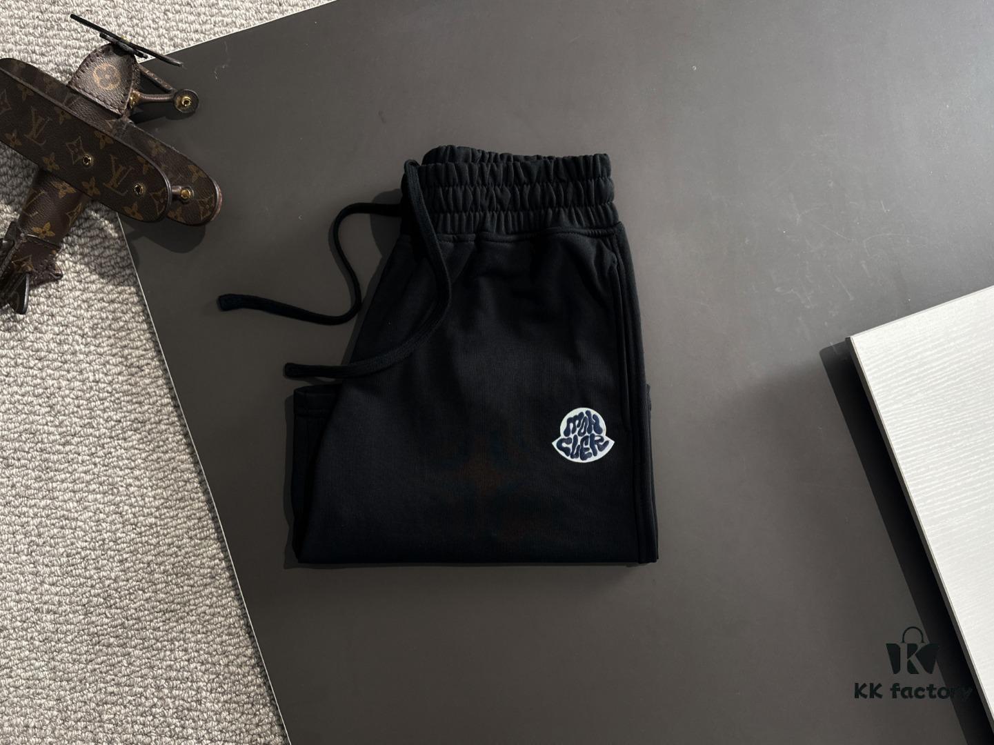 6931a23fccd8ab3d7af9650e Moncler High-End Custom 2025 Spring/Summer New Casual Washed Set with Elastic Band, Wax-Dyed Textured Breathable Fabric