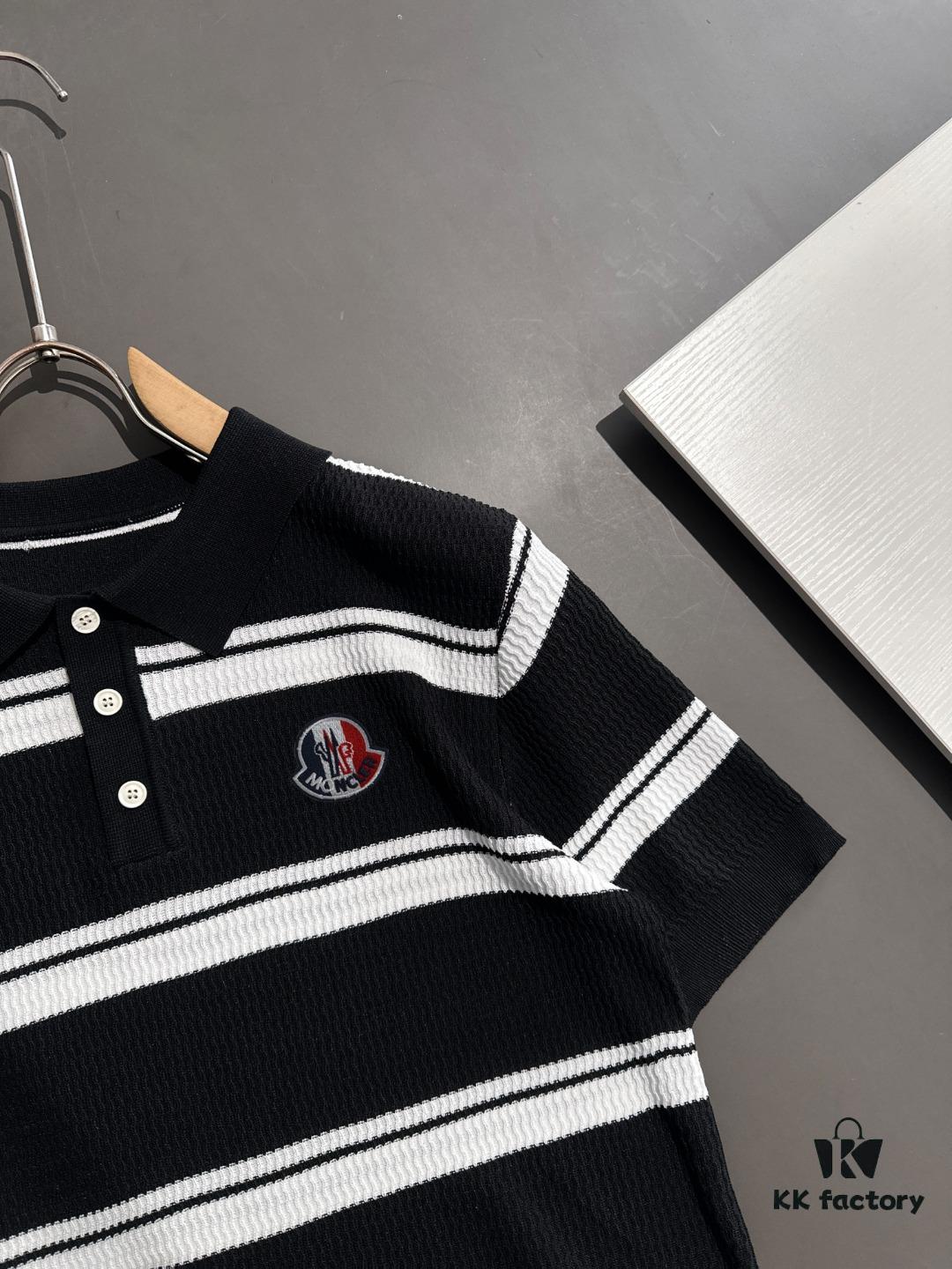 6931a241ccd8ab3d7af9653d High-Quality Moncler 2025 Spring and Summer New Men's Turn-down Short-Sleeve T-Shirt
