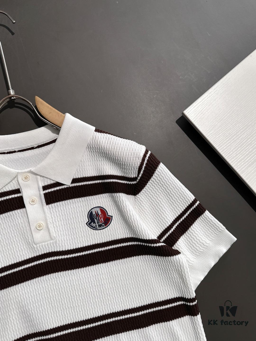 6931a242ccd8ab3d7af96546 High-Quality Moncler 2025 Spring and Summer New Men's Turn-down Collar Short-Sleeve T-Shirt