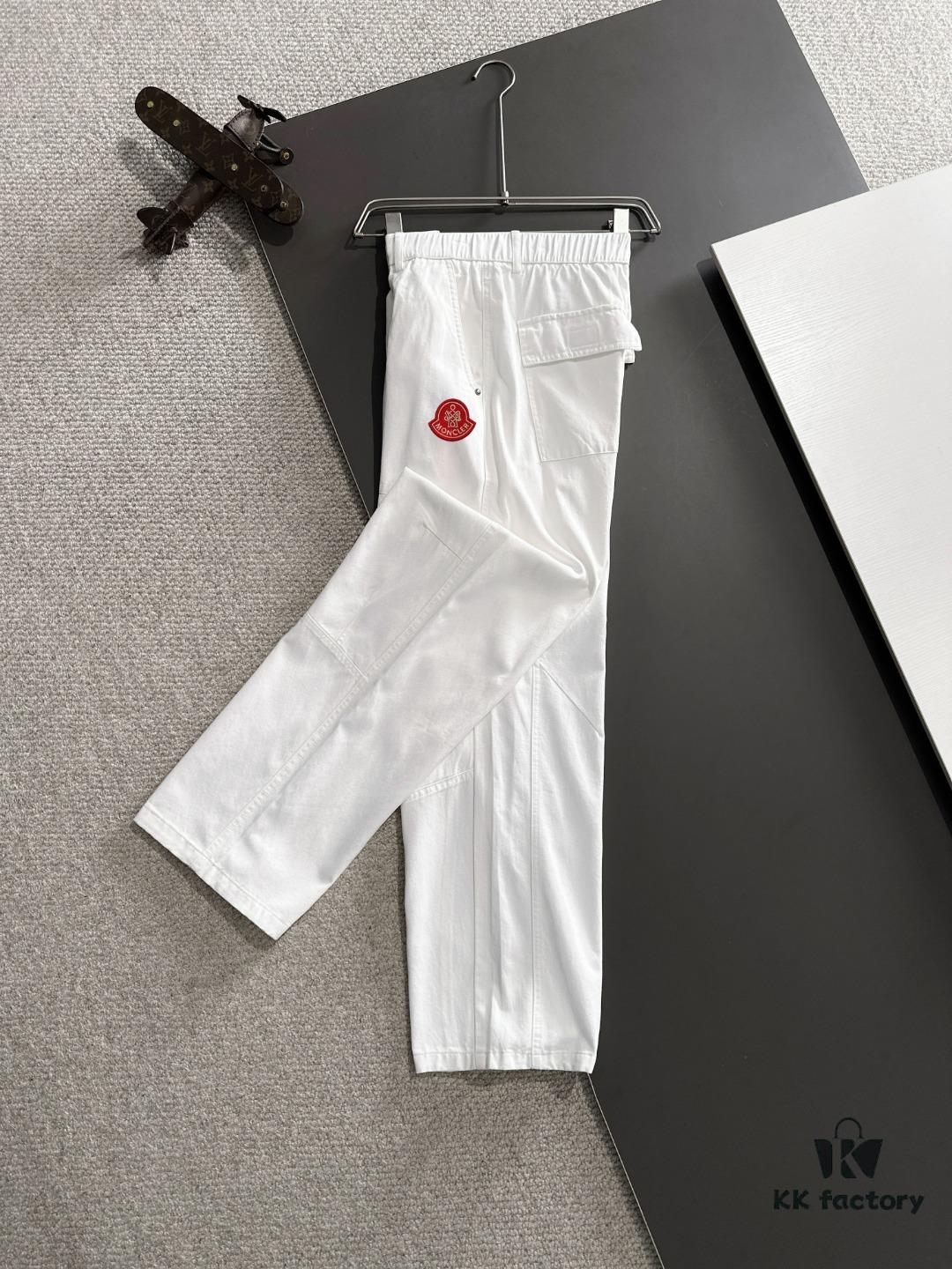 6931a242ccd8ab3d7af96554 Moncler 2025 Spring and Summer New Arrival Elastic Waist Casual Pants, Lightweight Custom Counter Fabric, Highly Breathable and Comfortable, Exquisite Details, Brand-Driven Design Concept Reflecting High Quality, Smooth and Soft Touch