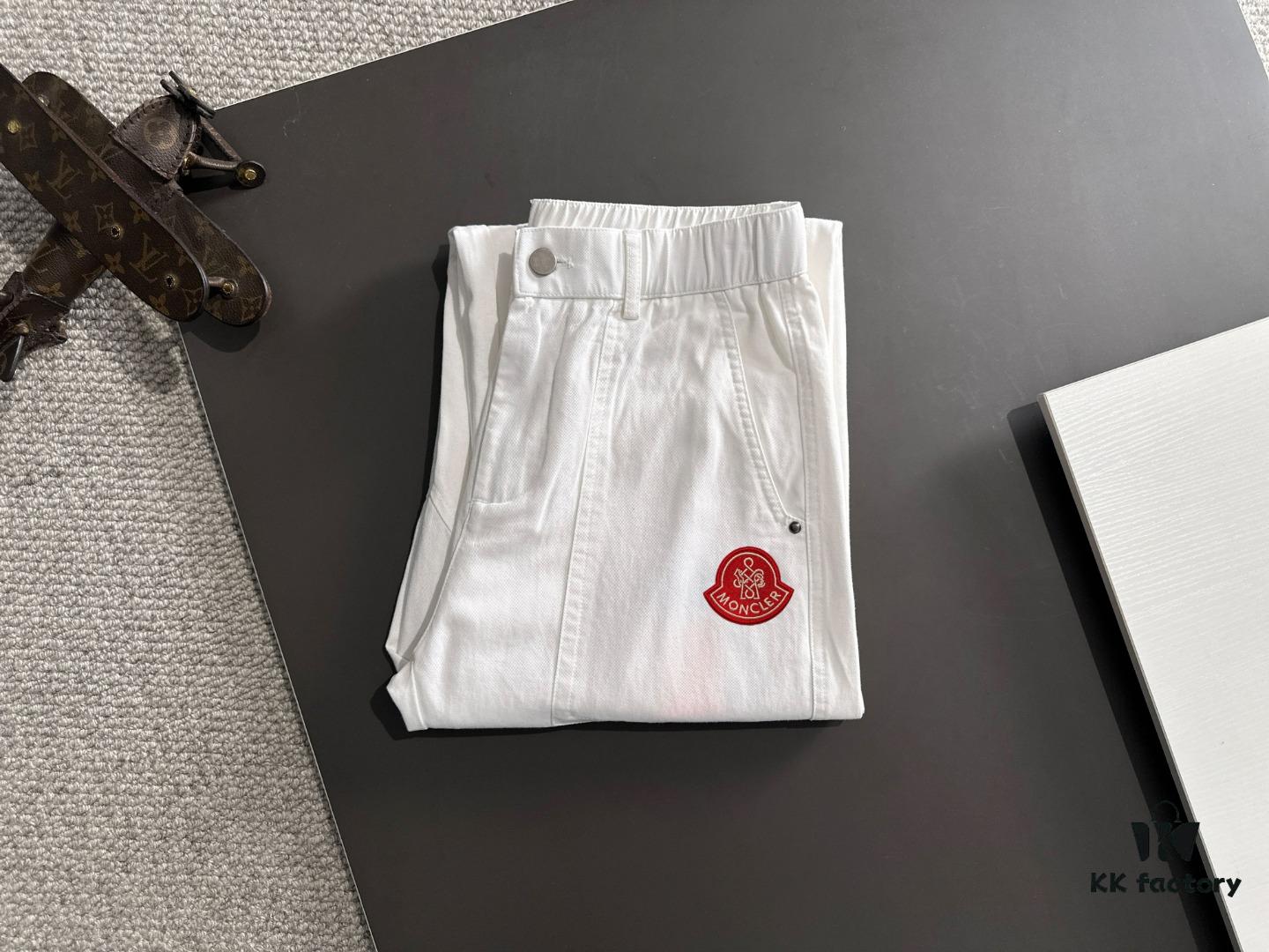 6931a242ccd8ab3d7af96555 Moncler 2025 Spring and Summer New Arrival Elastic Waist Casual Pants, Lightweight Custom Counter Fabric, Highly Breathable and Comfortable, Exquisite Details, Brand-Driven Design Concept Reflecting High Quality, Smooth and Soft Touch