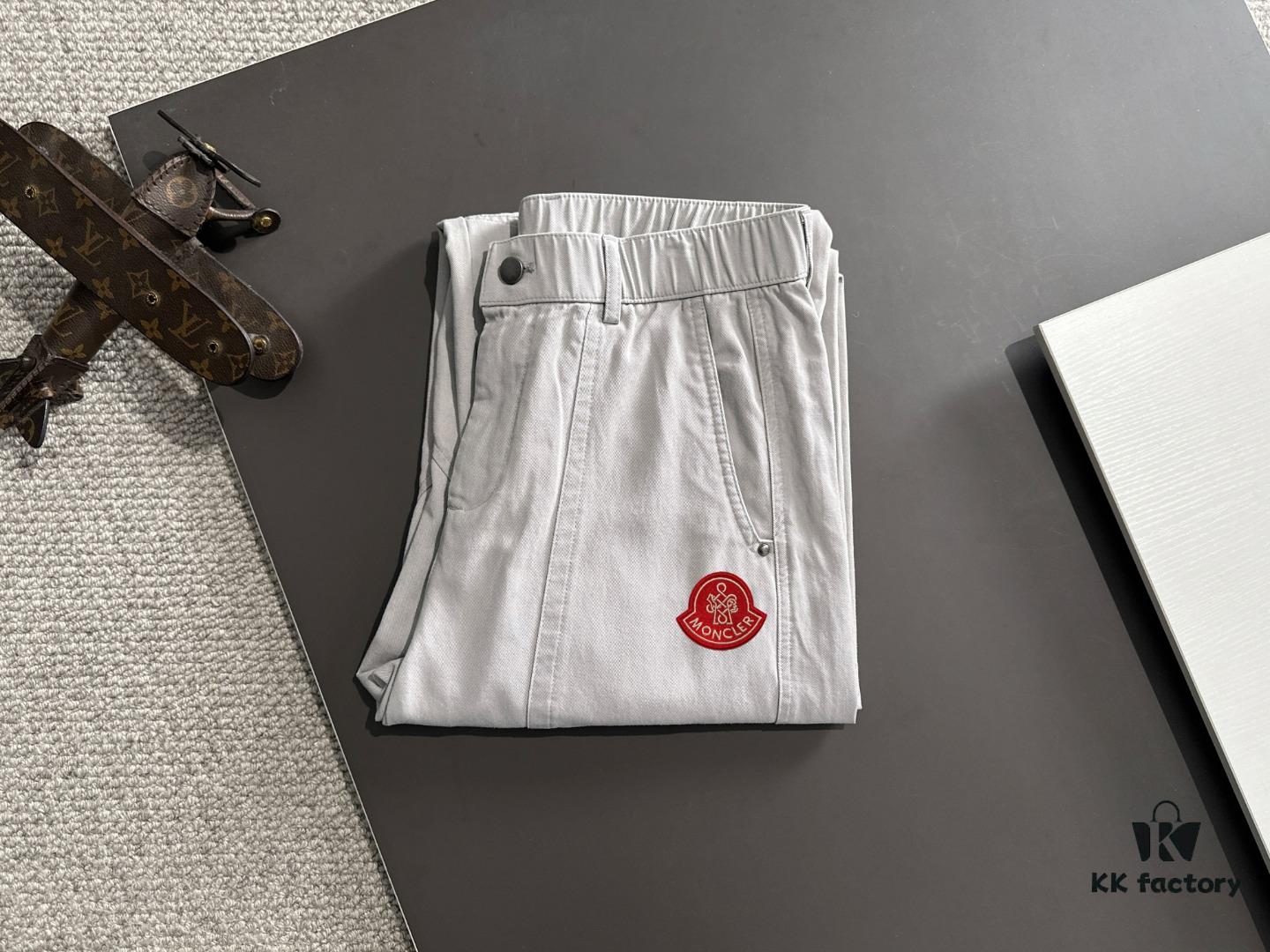 6931a243ccd8ab3d7af9655e Moncler 2025 Spring and Summer New Arrival Elastic Waist Casual Pants, Thin Style Custom Counter Fabric, Highly Breathable and Comfortable, Exquisite Details, Brand Design Concept Reflecting High Quality, Soft and Smooth Hand Feel, Presenting a Leisure Cut with Excellent Fit