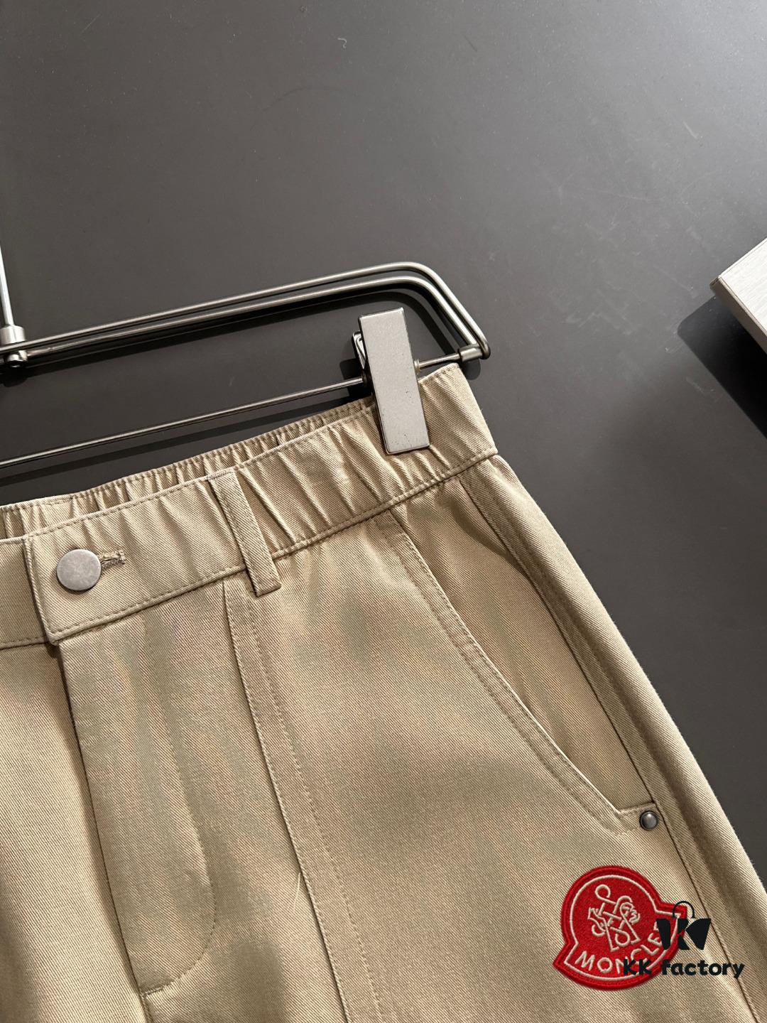 6931a243ccd8ab3d7af96561 Moncler 2025 Spring/Summer New Elastic Waist Casual Pants, Thin Style Cabinet Custom Fabric, Highly Breathable and Comfortable, Exquisite Details, Brand Design Concept Reflecting High Quality, Soft and Delicate Touch