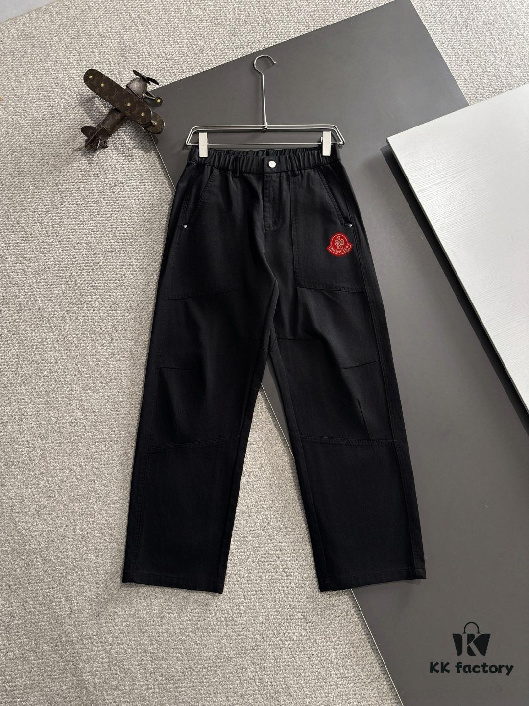 6931a243ccd8ab3d7af96569 Moncler 2025 Spring/Summer New Elastic Waist Casual Pants, Lightweight Custom Fabric from Cabinet, Highly Breathable and Comfortable, Exquisite Details, Brand Design Concept Reflecting High Quality, Soft and Delicate Touch