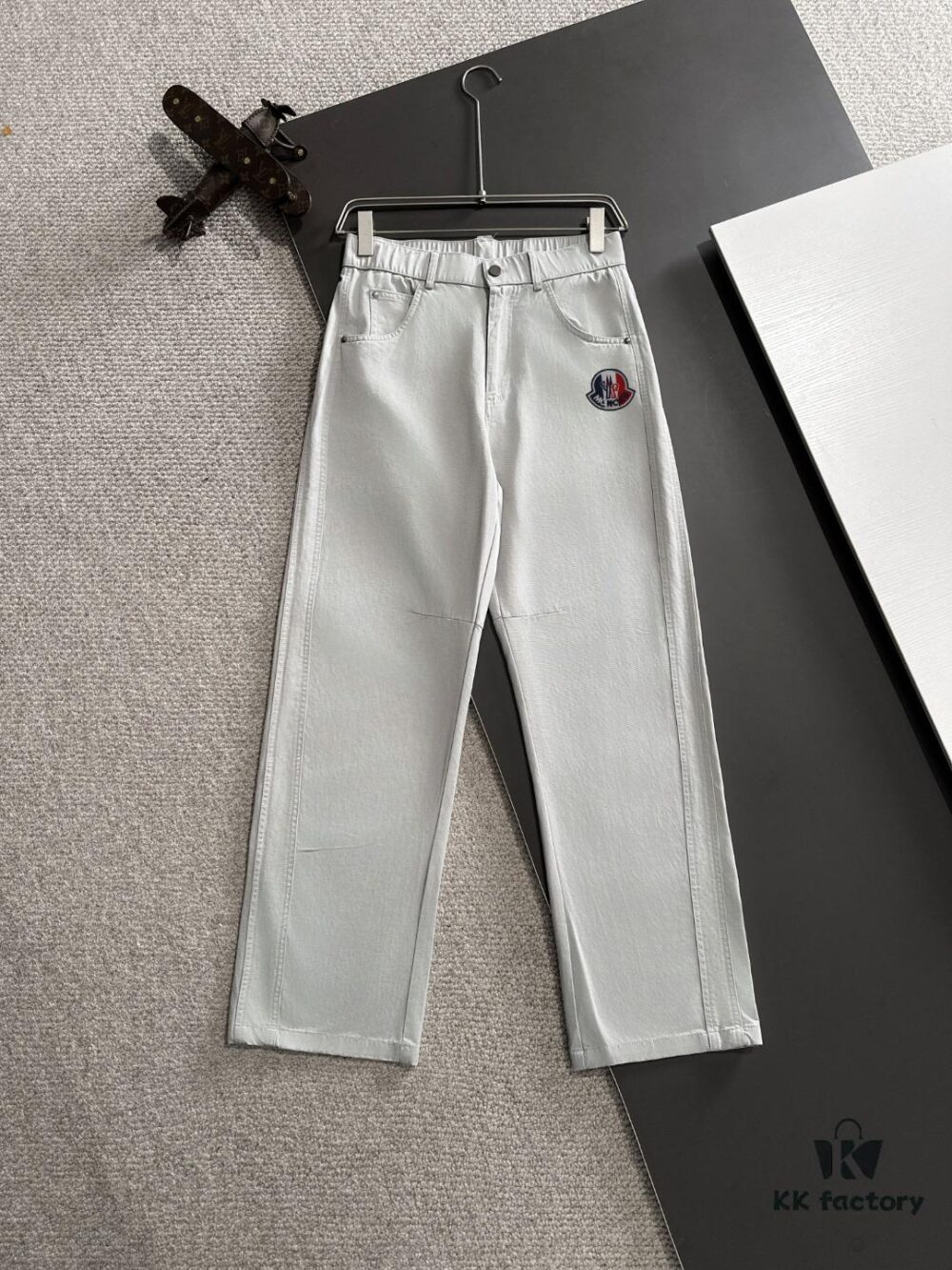 6931a244ccd8ab3d7af96572 Moncler 2025 Spring Summer New Elastic Waist Casual Pants, Thin Style Cabinet Custom Fabric, Highly Breathable and Comfortable, Exquisite Details, Brand Design Concept Reflecting High Quality, Soft and Delicate Touch