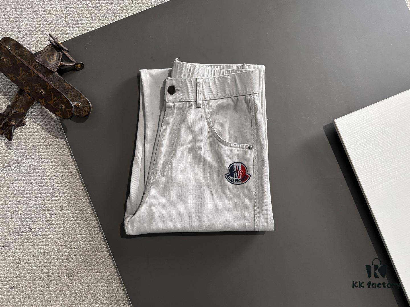 6931a244ccd8ab3d7af96579 Moncler 2025 Spring Summer New Elastic Waist Casual Pants, Thin Style Cabinet Custom Fabric, Highly Breathable and Comfortable, Exquisite Details, Brand Design Concept Reflecting High Quality, Soft and Delicate Touch