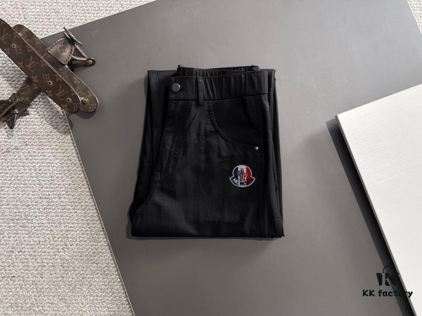 6931a245ccd8ab3d7af9658b Moncler 2025 Spring and Summer New Arrival Elastic Waist Casual Pants, Thin Style Custom Counter Fabric, Highly Breathable and Comfortable, Exquisite Details, Brand-Oriented Design Concept Reflecting High Quality, Smooth and Soft Touch