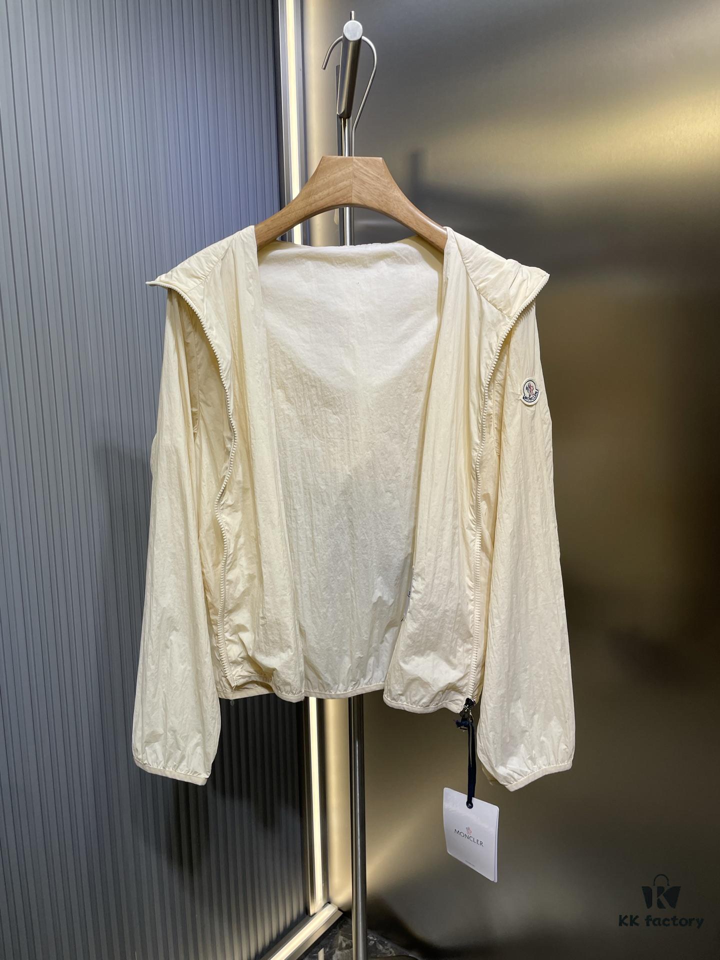 6931a248ccd8ab3d7af965c8 High-Quality Bestseller MO*CLER 2024 Spring/Summer New Arrival Sun Protection Windbreaker – Official Website Synchronized, Imported Memory Silk Fabric, Lightweight and Breathable