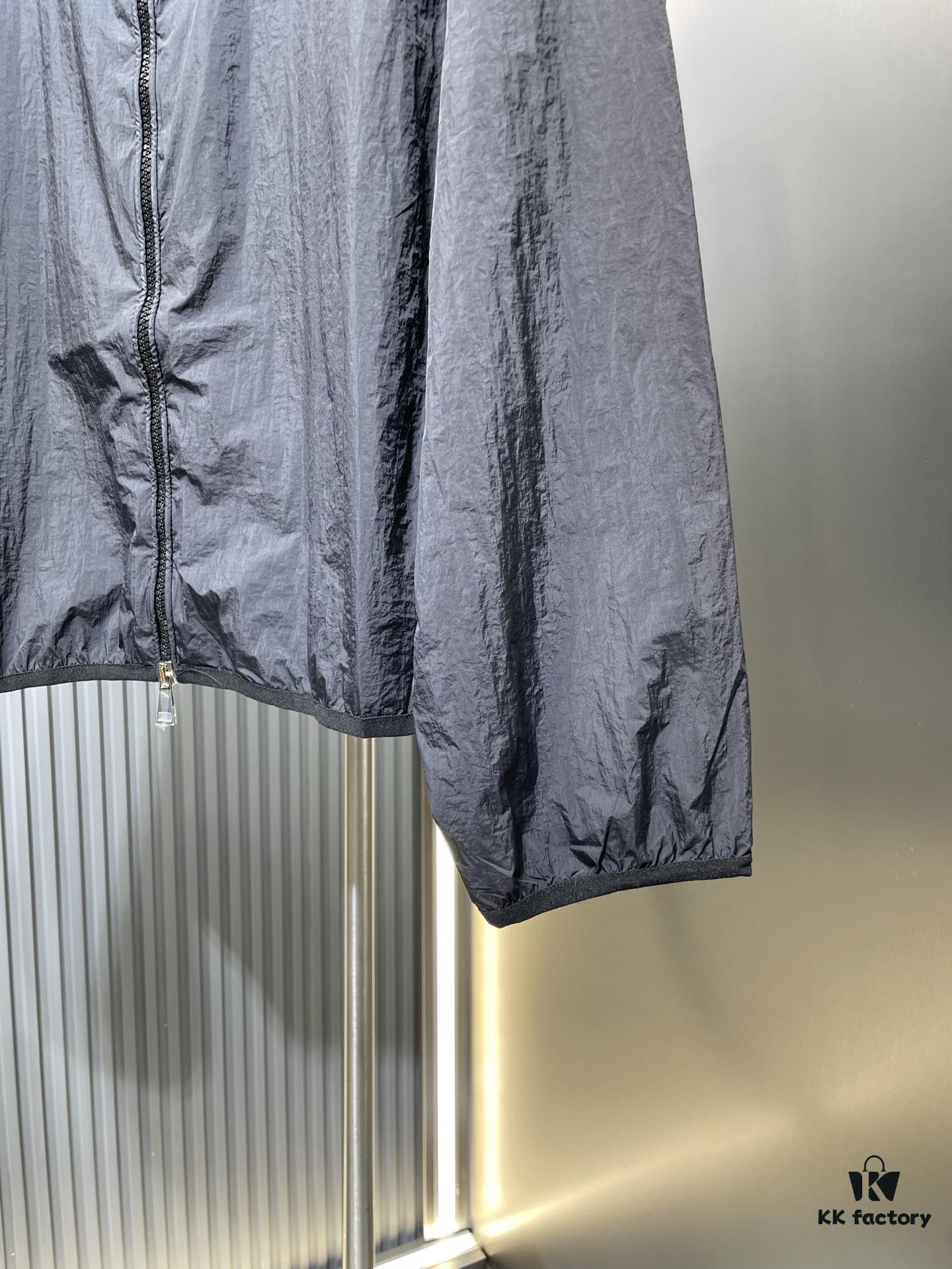 High-Quality Bestseller MO*CLER 2024 Spring/Summer New Arrival Sun Protection Windbreaker – Imported Memory Silk Fabric, Lightweight and Breathable