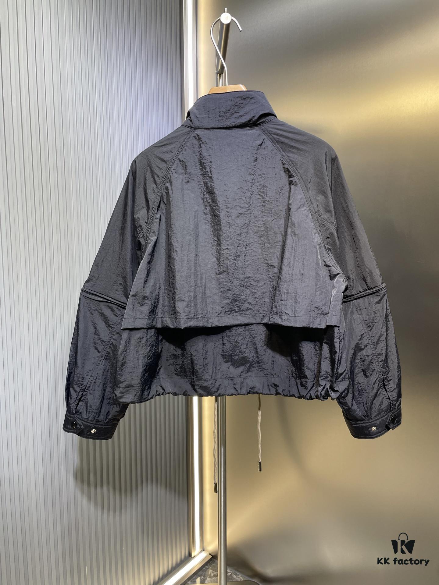 MO*CLER 2024 Spring/Summer New Arrival Detachable Sleeve Sun-Protective Windbreaker! Lightweight and Breathable Imported Memory Silk Fabric