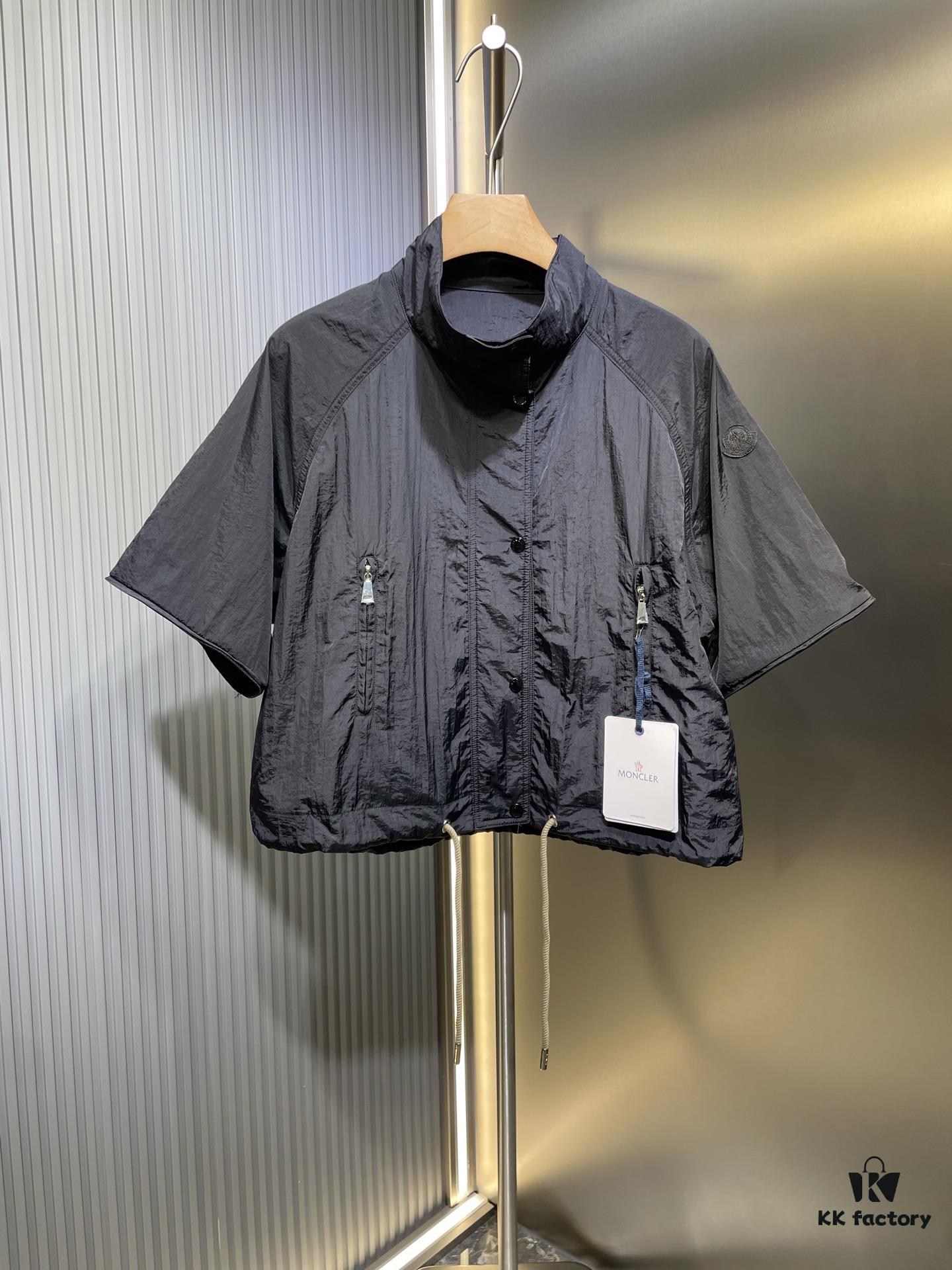 MO*CLER 2024 Spring/Summer New Arrival Detachable Sleeve Sun-Protective Windbreaker! Lightweight and Breathable Imported Memory Silk Fabric