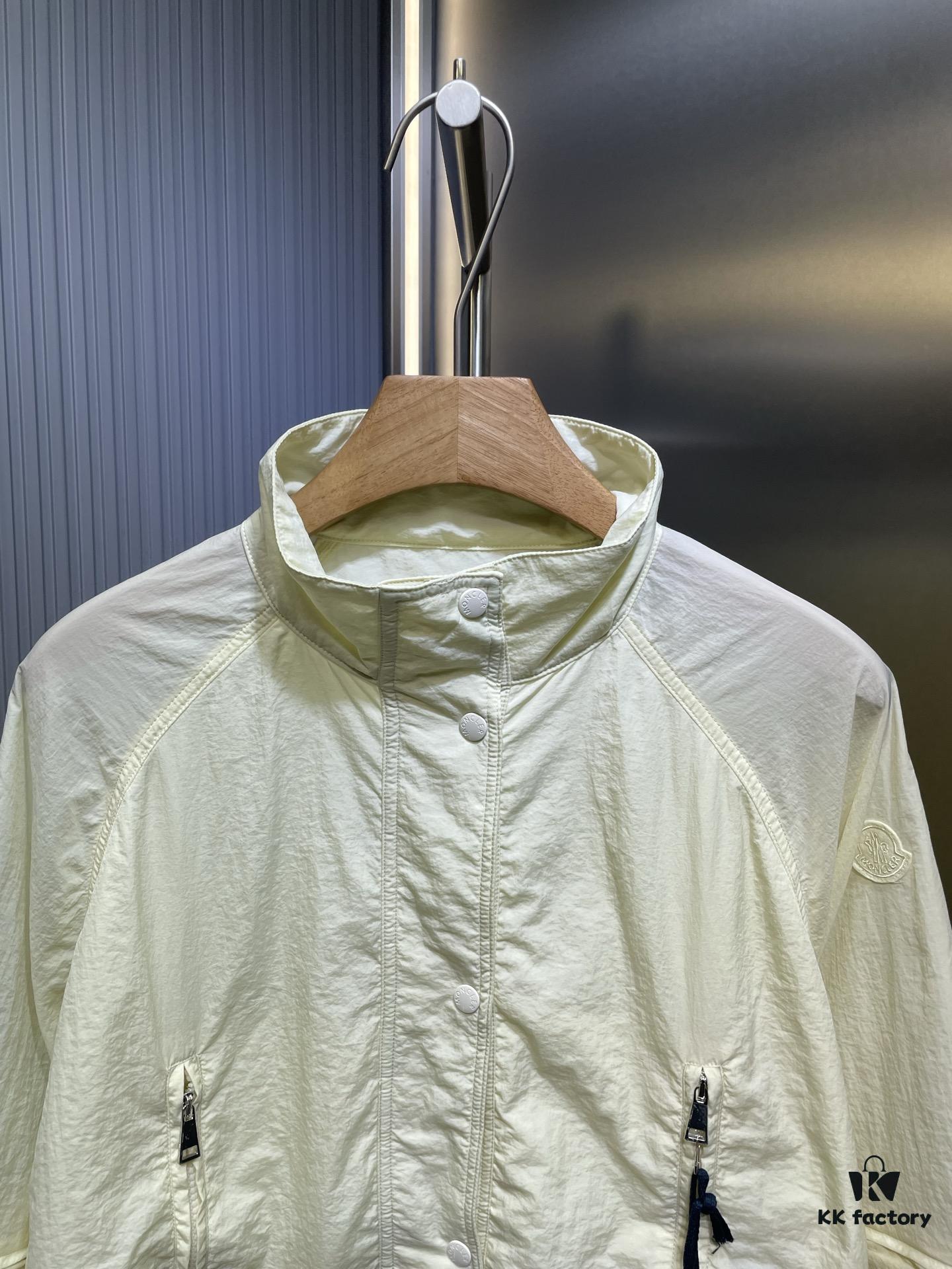 6931a24accd8ab3d7af965df MO*CLER 2024 Spring/Summer New Arrival Detachable Sleeve Sun Protection Windbreaker! Imported Memory Silk Fabric, Lightweight and Breathable!