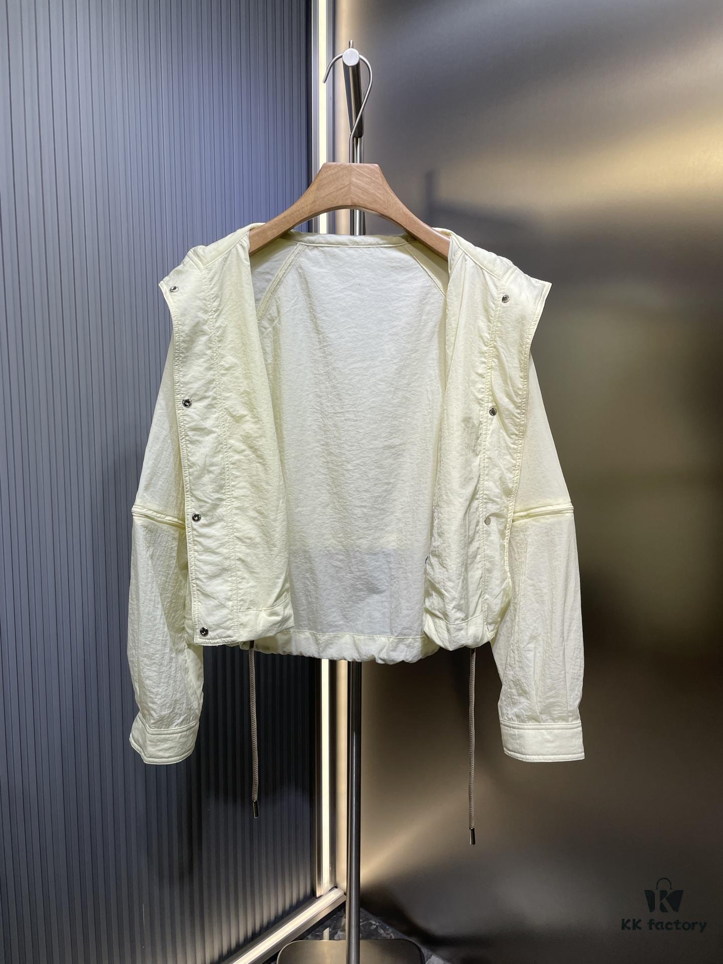 6931a24accd8ab3d7af965e3 MO*CLER 2024 Spring/Summer New Arrival Detachable Sleeve Sun Protection Windbreaker! Imported Memory Silk Fabric, Lightweight and Breathable!