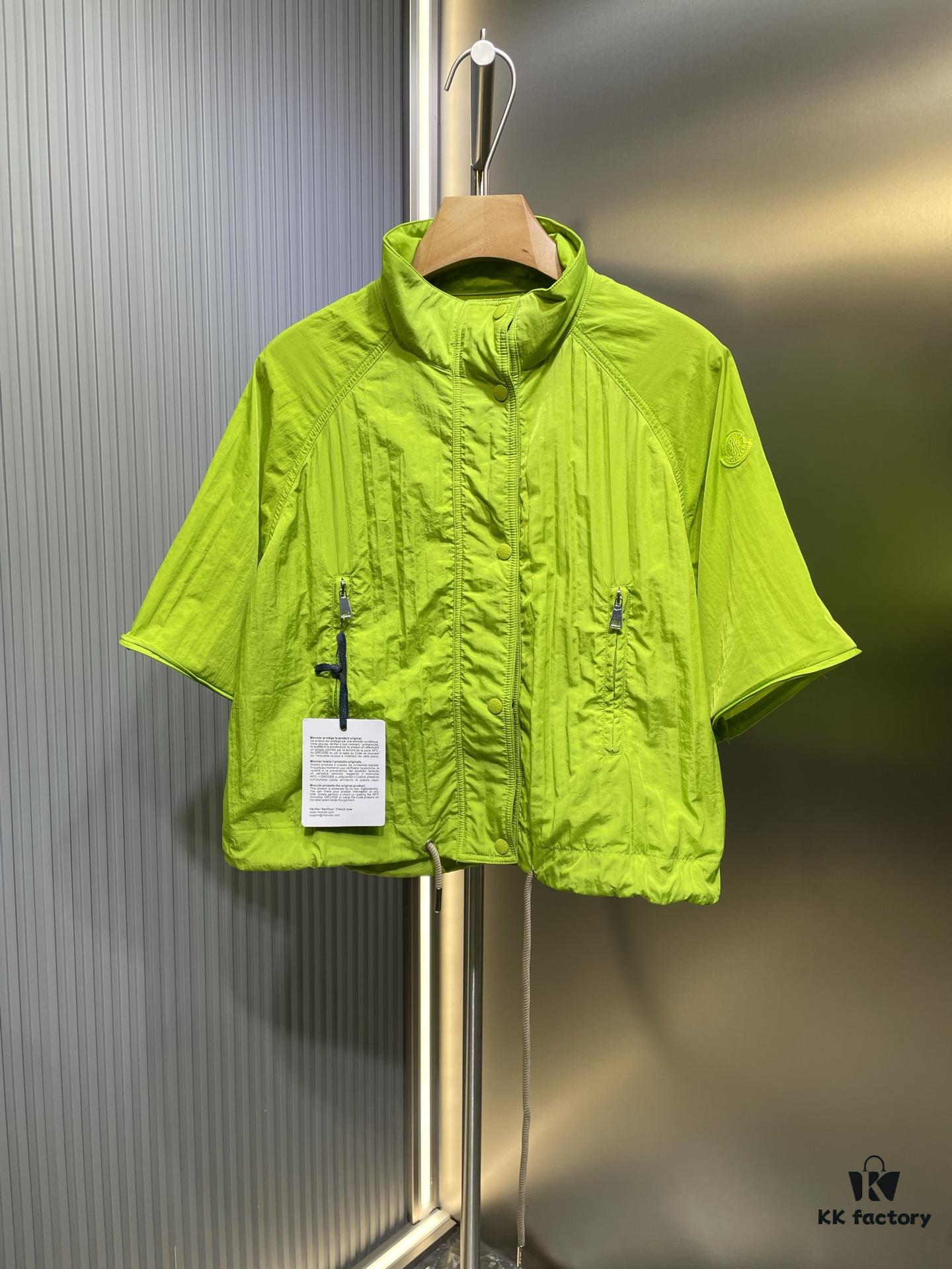 MO*CLER 2024 Spring/Summer New Arrival Detachable Sleeve Sun-Protective Windbreaker! Imported Memory Silk Fabric, Lightweight and Breathable!