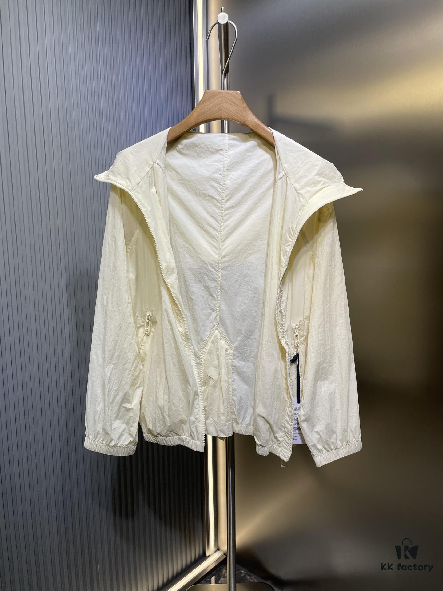6931a24bccd8ab3d7af965fc New Arrival Original Order High-End Quality Moncle* 2024 Spring/Summer Latest Collection! Rainbow Rainbow Original Custom Windproof Fabric with Structured Texture, Adorable Youthful Sporty Girl Style! Back Bow with Split Design. Loose Fit, Extremely Comfortable and Breathable to Wear, a Must-Have Item for Elegant Ladies