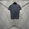 6931a24dccd8ab3d7af9661f Moncler 25SS New Navy Blue Striped T-Shirt Polo Shirt with Brand Embroidery on Chest, High Version!