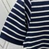 6931a24dccd8ab3d7af96622 Moncler 25SS New Navy Blue Striped T-Shirt Polo Shirt with Brand Embroidery on Chest, High Version!