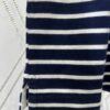 6931a24dccd8ab3d7af96626 Moncler 25SS New Navy Blue Striped T-Shirt Polo Shirt with Brand Embroidery on Chest, High Version!