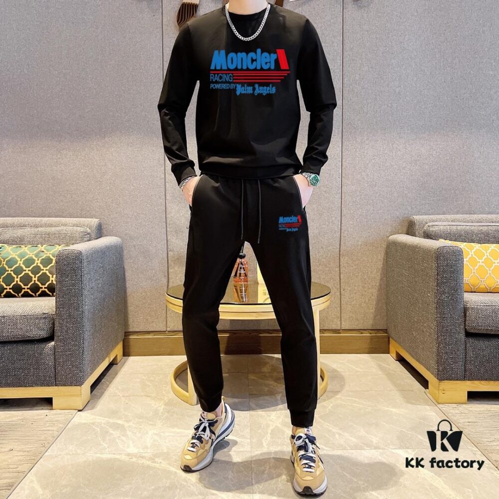 MONCLER Hoodie Set – Premium Natural Italian Cotton, Elegant and Comfortable Fit, Original Design by Top Fashion House