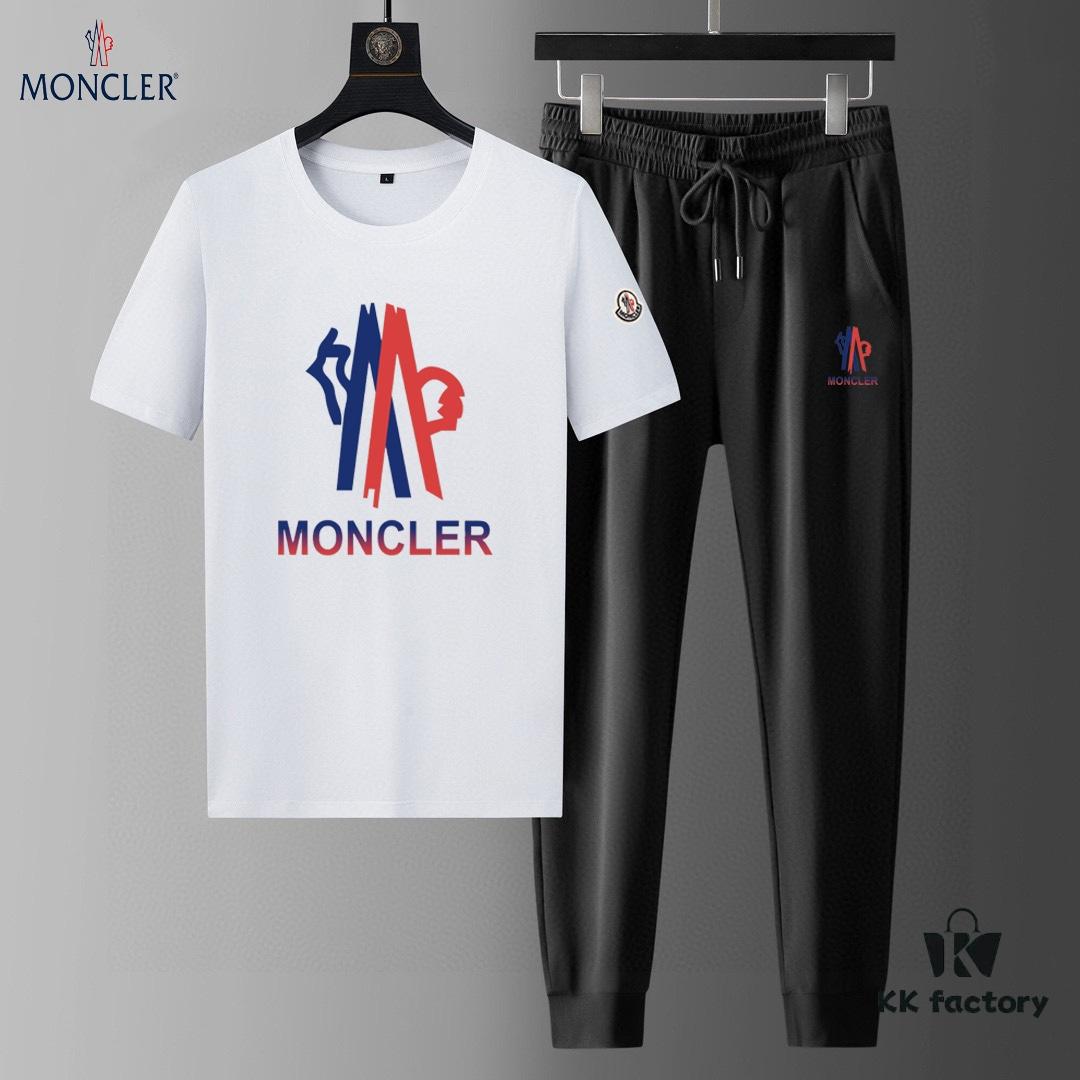 6931a24fccd8ab3d7af96655 MONCLER 2025 Official Website Same Style Summer Men's Double Mercerized High-Quality Suit, Imported Premium Fabric, Trendy and Versatile Fashion Statement