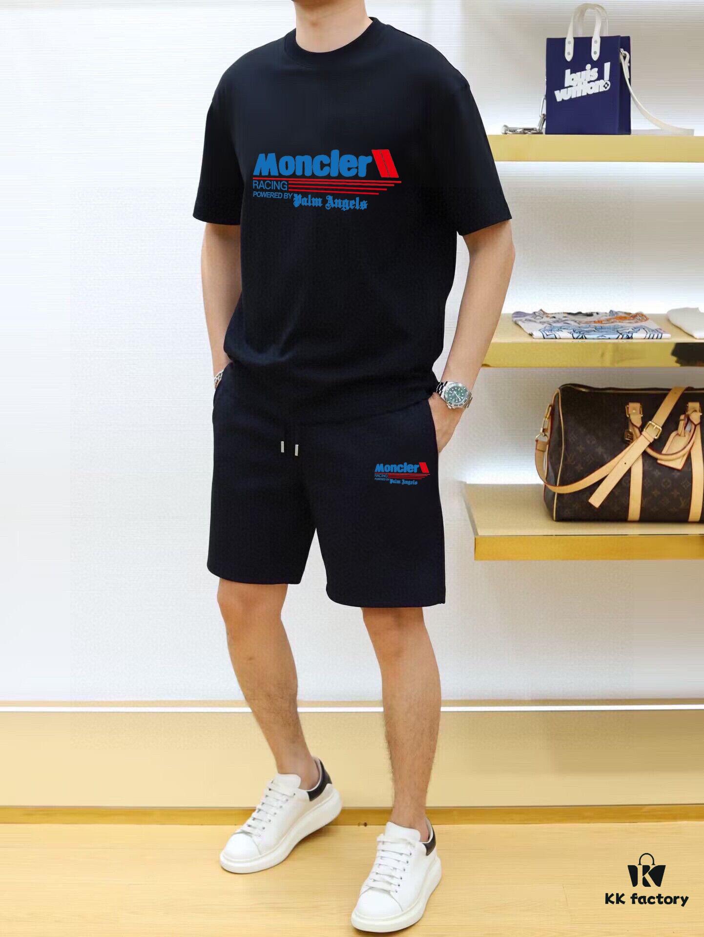 6931a252ccd8ab3d7af9668a MONCLER Men's 2025 New Short Sleeve T-Shirt and Shorts Set, High-End Version, Soft and Comfortable Fabric, Three-Dimensional Tailoring for a Perfect Fit